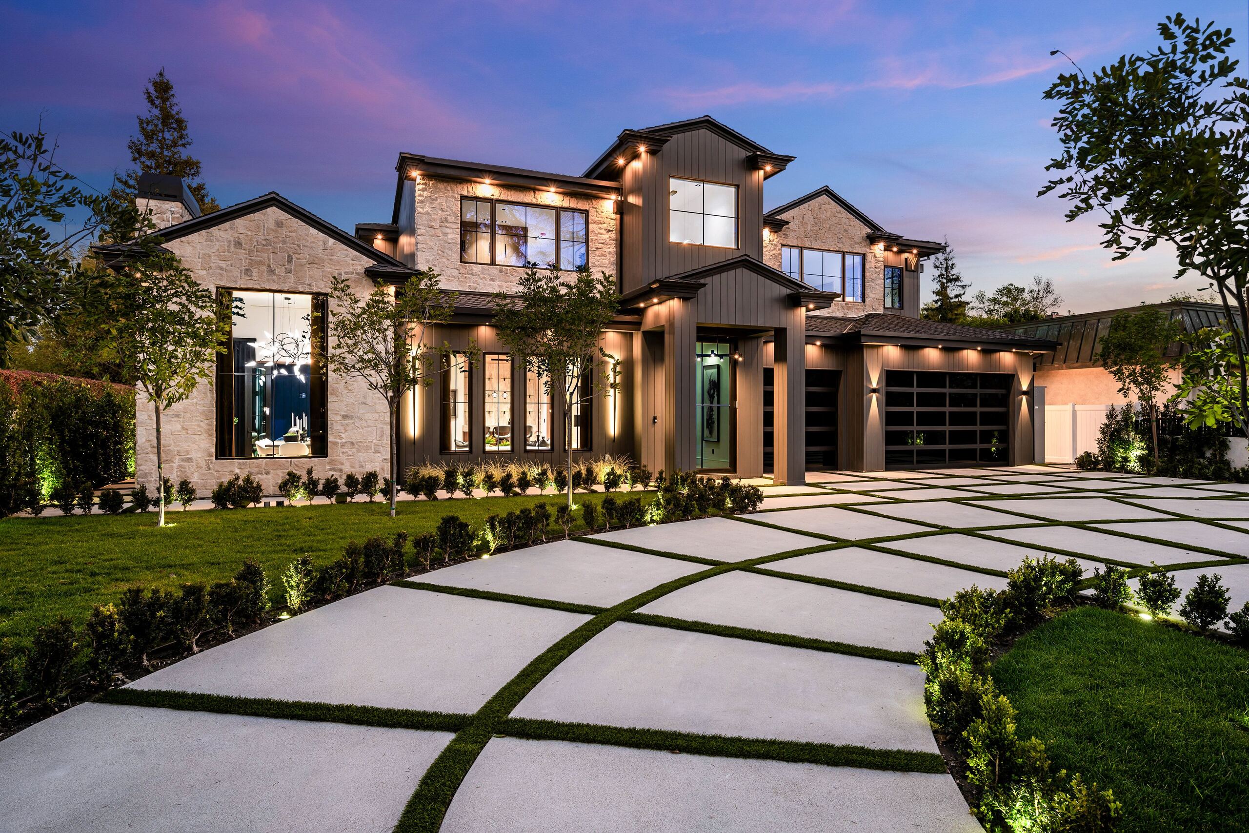 Luxury custom home built by Merlex Homes in Northern Virginia